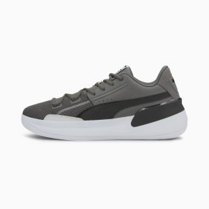 Puma Clyde Hardwood Team basketbalschoenen  Zwart/Grijs (194454-03)