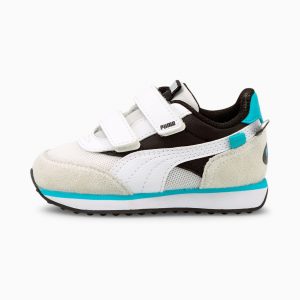 Puma Future Rider Animals V baby’s Wit/Zwart (368742-02)