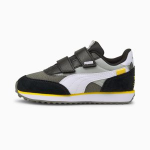 Puma Future Rider Animals V kinderen Grijs/Wit (368741-01)