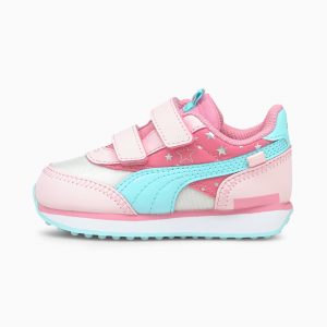 Puma Future Rider Unicorn babysneakers Blauw/Roze (368828-01)
