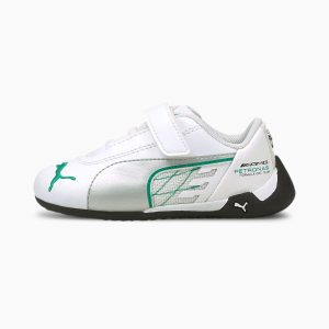 Puma Mercedes R-Cat V babysneakers Zilver/Wit (306624-03)
