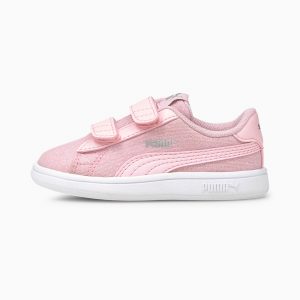 Puma Smash v2 Glitz Glam Roze (367380-21)