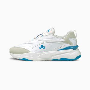 Puma x CLOUD9 RS-Fast Esports schoenen Wit/Blauw (306929-01)