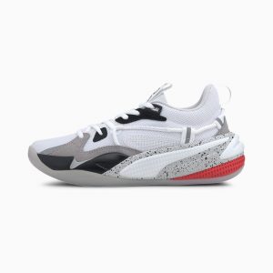 Puma RS-Dreamer Concrete Jungle basketbalschoenen Wit/Zwart (194646-01)