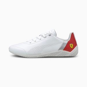 Puma Scuderia Ferrari Ridge Cat motorsportschoenen Wit/Rood (306667-02)