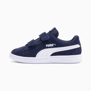Puma Smash v2 Blauw/Wit (365177-02)
