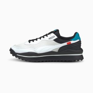 Puma Style Rider Cyborg Wit/Zwart (368848-01)