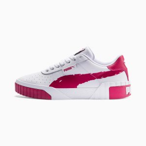 Puma Cali Brushed Wit (373896-02)