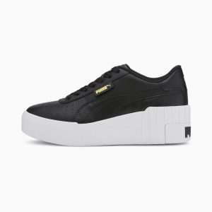 Puma Cali Wedge Wit/Zwart (373438-02)
