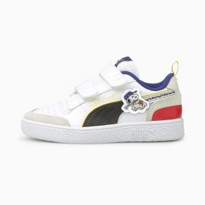 Puma x PEANUTS Ralph Sampson V kinderen Wit/Zwart (375794-01)