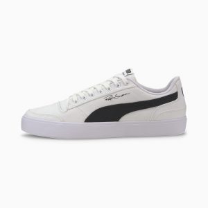 Puma Ralph Sampson gevulcaniseerde canvas Wit/Zwart (372193-01)