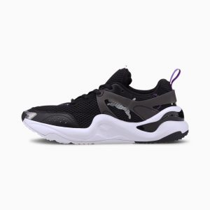 Puma Rise Contrast Zwart/Groen (372323-02)
