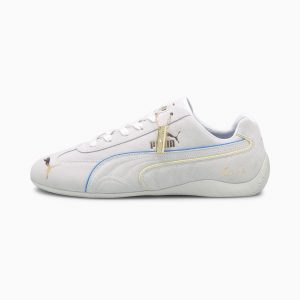Puma Speedcat Rudolf Dassler Legacy Formstrip Wit/Blauw (375938-01)