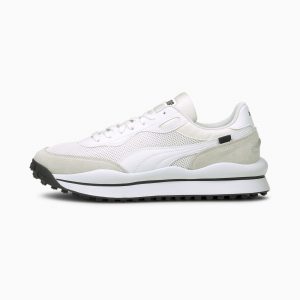 Puma Style Rider Clean Wit/Zwart (375926-02)