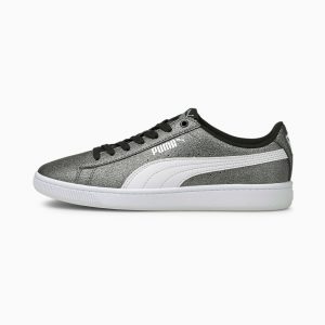 Puma Vikky v2 Glitz 2 Zwart/Wit/Zilver (373168-06)