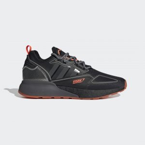 adidas ZX 2K Boost Marvel Core Black / Grey Six / Core Black (H02560)