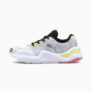 Puma Rise Contrast Groen/Wit/Paars (372323-03)