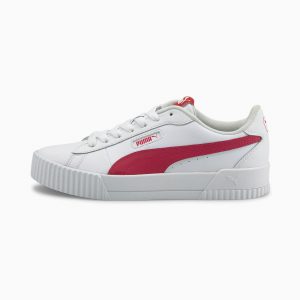 Puma Carina Crew dames Wit/Roze (374903-04)