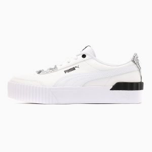 Puma Carina Lift Reptile dames Wit/Zwart (382504-01)
