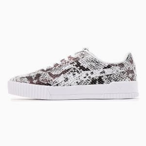Puma Carina Reptile dames Wit/Zwart (382506-01)