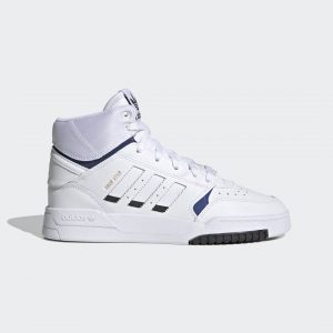 adidas DROP STEP J Cloud White / Core Black / Collegiate Royal (FU7249)