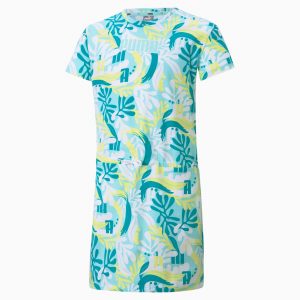 Puma Alpha jurk met print Blauw (586182-62)