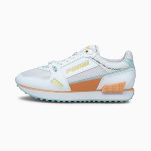 Puma Mile Rider Pastel Mix dames Wit/Blauw/Roze (375077-02)