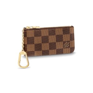 Louis Vuitton  Key Pouch Damier Ebene Canvas Brown (N62658)