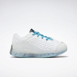 Reebok Zig Kinetica White / Feather Blue / Silver Metallic
