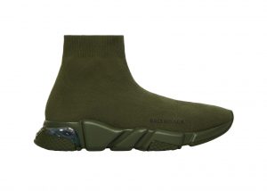 Balenciaga Speed Clear Sole Kaki (607544W2DBL3300)