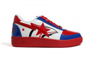 A Bathing Ape Bape Sta Low London Store Shark (1G72-191-008)