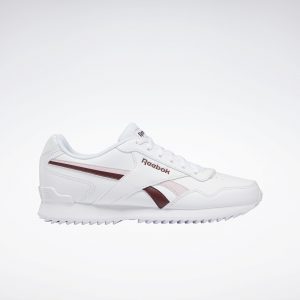 Reebok  Royal Glide Ripple Clip Schoenen Cloud White / Maroon / Frost Berry