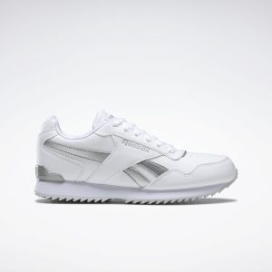 Reebok Royal Glide Ripple Clip Cloud White / Pure Grey 2 / Silver Metallic