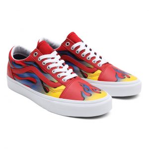 VANS Racer Old Skool Schoenen (Rood)