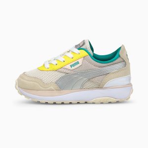 Puma Cruise Rider Ocean Queen sportschoen Roze/Wit/Zilver (380839-01)