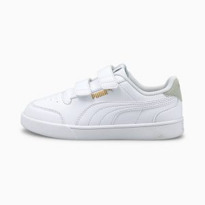 Puma Shuffle Grijs/Wit/Goud (375689-01)