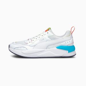 Puma X-Ray² Square Rainbow Blauw/Rood/Wit (368856-01)