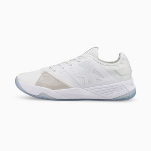 Puma Accelerate Turbo Nitro handbalschoenen Wit (106459-02)