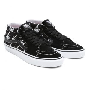 VANS New Varsity Sk8-mid Schoenen  (Zwart)