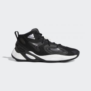 adidas Exhibit A Mid Core Black / Silver Metallic / Team Dark Grey (H67747)