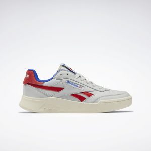 Reebok Club C Revenge Legacy Schoenen Pure Grey 2 / Vector Red / Alabaster