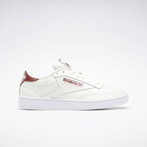 Reebok Club C 85 Schoenen Chalk / Chalk / Red Ember