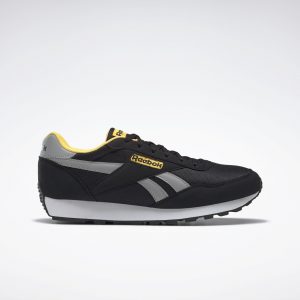 Reebok Rewind Run Schoenen Core Black / Pure Grey 4 / Solar Gold