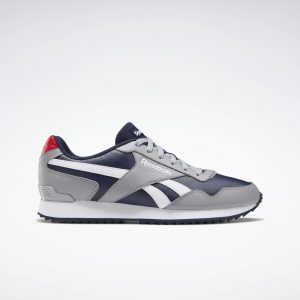 Reebok Royal Glide Ripple Clip Vector Navy / Pure Grey 4 / Vector Red