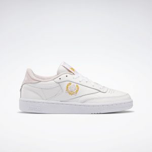 Reebok Club C 85 Schoenen Cloud White / Cloud White / Frost Berry