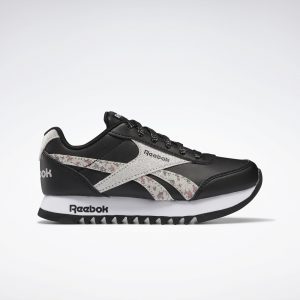 Reebok Royal Classic Jogger 2 Platformschoenen Core Black / Silver Metallic / Cloud White