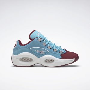 Reebok QUESTION LOW Digital Blue / Classic Burgundy / Cloud White