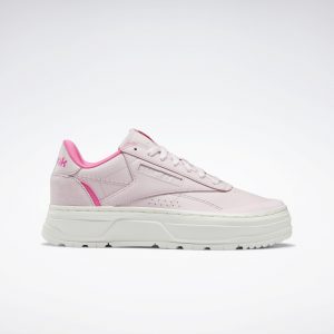 Reebok Club C Double GEO Frost Berry / Chalk / Atomic Pink