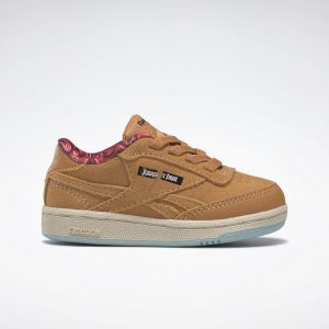 Reebok Jurassic Park Club C 85 Rich Ochre / Diffused Blue / Stadium Red (GZ0538)
