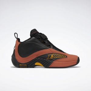 Reebok Answer IV Black / Baked Earth / Semi Solar Gold (H01313)